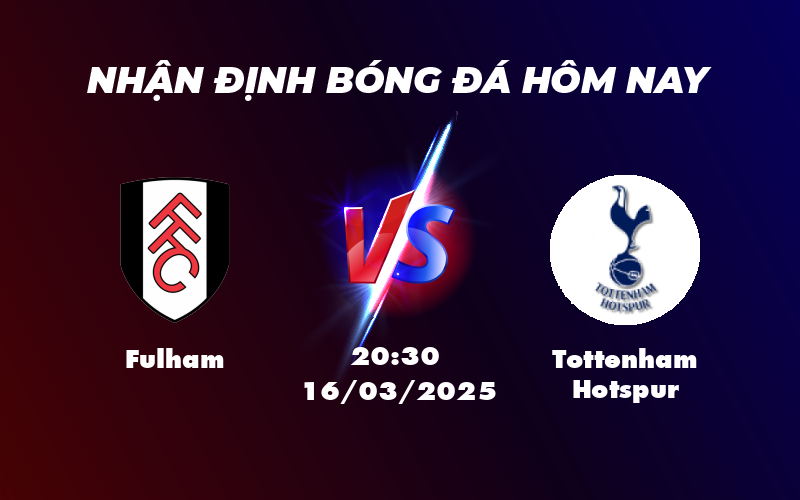 Fulham vs Tottenham Cuộc đối đầu ngang tài ngang sức tại Ngoại hạng Anh 1 fulham tottenham hotspur 16 03 ngoai hang anh