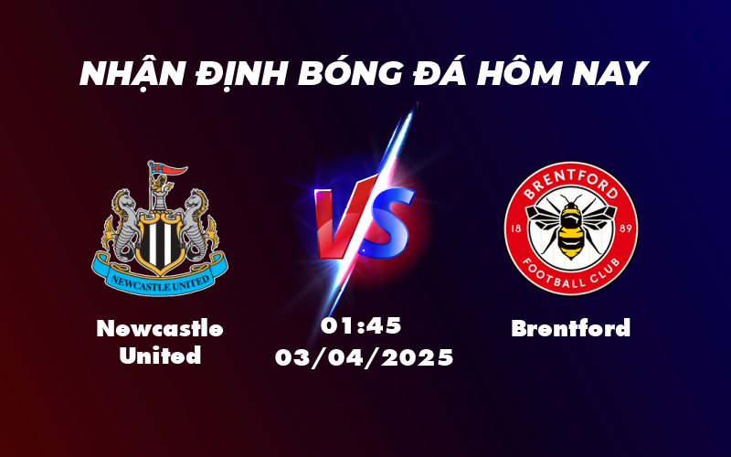 Nhận định và soi kèo Newcastle United vs Brentford - Cơ hội bứt phá của Chích chòe 1 newcastle united brentford 03 04 ngoai hang anh