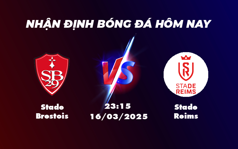 Soi kèo nhận định Stade Brestois vs Stade Reims Cuộc chạm trán cân bằng tại Ligue 1 1 stade brestois stade reims 16 03 ligue 1