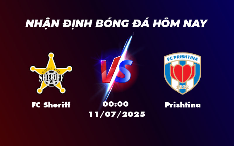 Nhận định soi kèo trận FC Sheriff vs Prishtina Ai sẽ bứt phá tại đấu trường châu lục 1 fc sheriff prishtina 11 07 c2