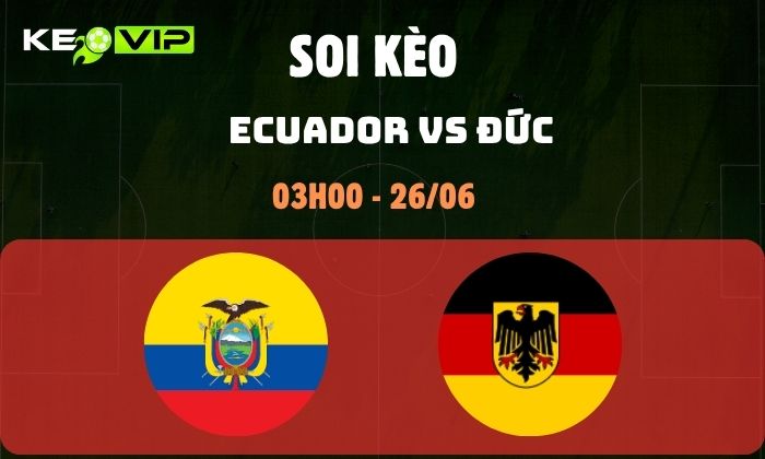 Ecuador vs Đức